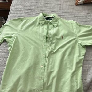 Ralph Lauren Button Down Pastel Green